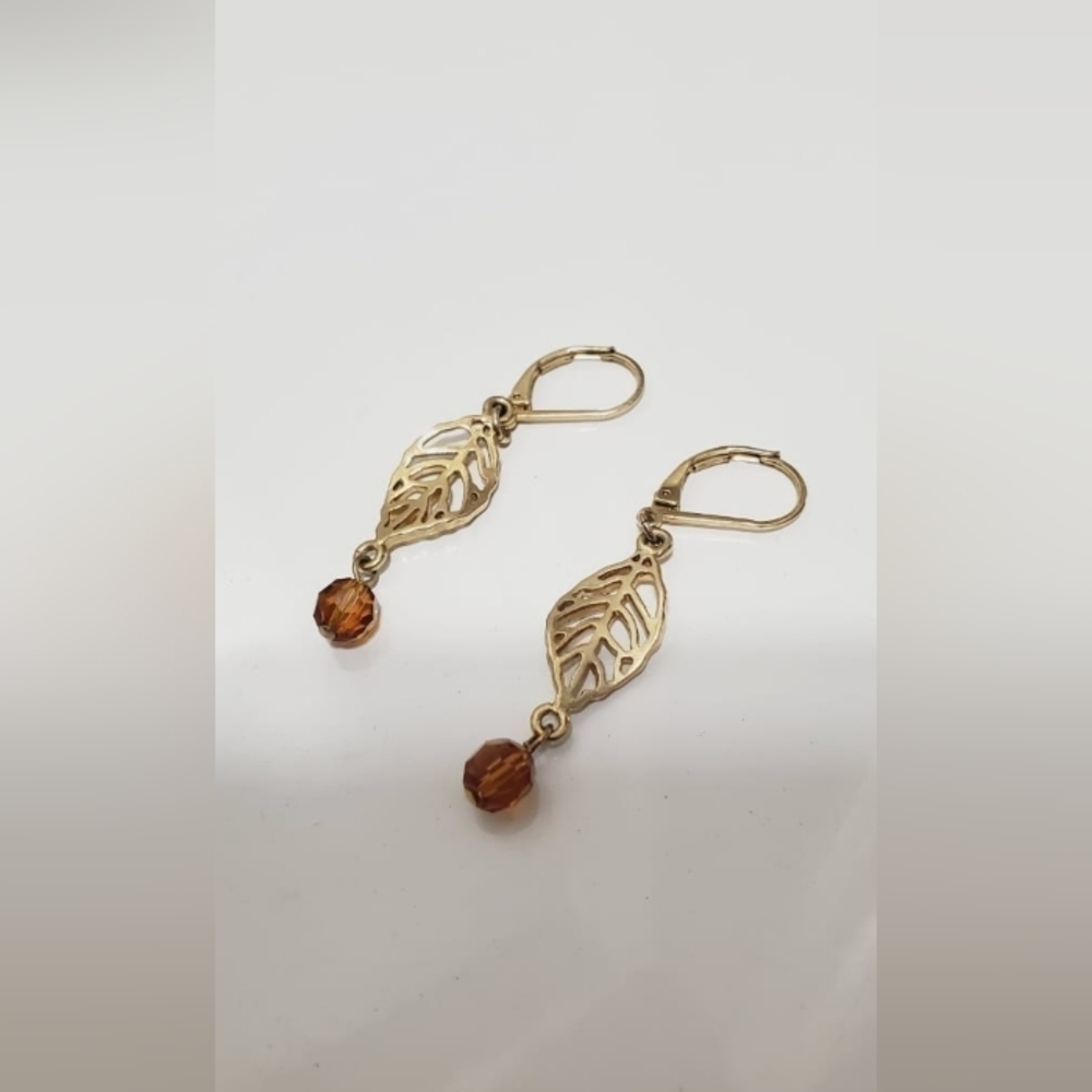 Fashion Hollow Leaf Dangle Earrings For Women Jewelry. 🌴